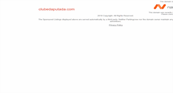Desktop Screenshot of clubedaputada.com